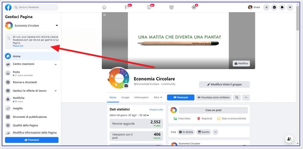 tornare vecchia grafica classica facebook come tornare alla vecchia grafica facebook 2020