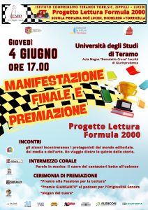 Locandina Progetto Lettura Formula 2000